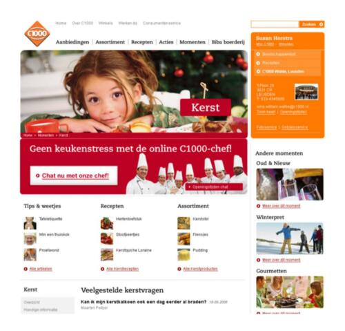 concept C1000 kerstchat
